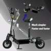 New 2000W Electric Scooter 70KM/H Off Road Portable Foldable Adult Travel Bike - Image 15