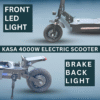 Kasa T1pro 4000w Adult Electric Scooter 48v Off Road Removeable Battery Series 3 - Image 11