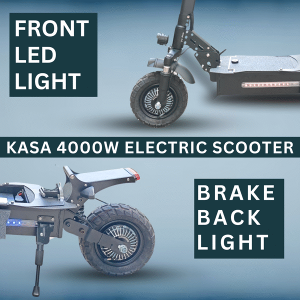 Kasa T1pro 4000w Adult Electric Scooter 48v Off Road Removeable Battery Series 3 - Image 11