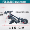 Kasa T1pro 4000w Adult Electric Scooter 48v Off Road Removeable Battery Series 3 - Image 6