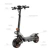 3000W Dual Motor Electric Scooter 70KM/H 70KM Foldable Adult Off Road E-Bike - Image 9