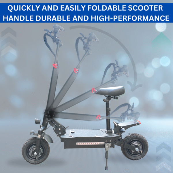 Kasa T1pro 4000w Adult Electric Scooter 48v Off Road Removeable Battery Series 3 - Image 9