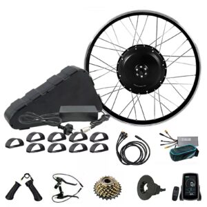 48V 1500W DIY 26" 27.5" 28" 29" 700C Rear Hub EBike Electric Bike Conversion Kit