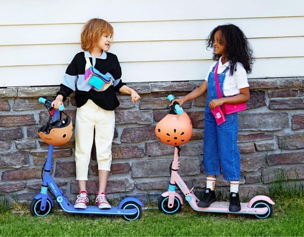 AUJA Electric Scooter Kids Scooter 130W Motor Max 14km/h 6km 6'' E Scooter 2 AUJA Electric Scooter Kids Scooter 130W Motor Max 14km/h 6km 6'' E Scooter - Image 2