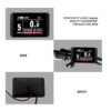 TOH Electric Bike Panel Controller Kit Assembly With Lamp Line Ebike Conversion