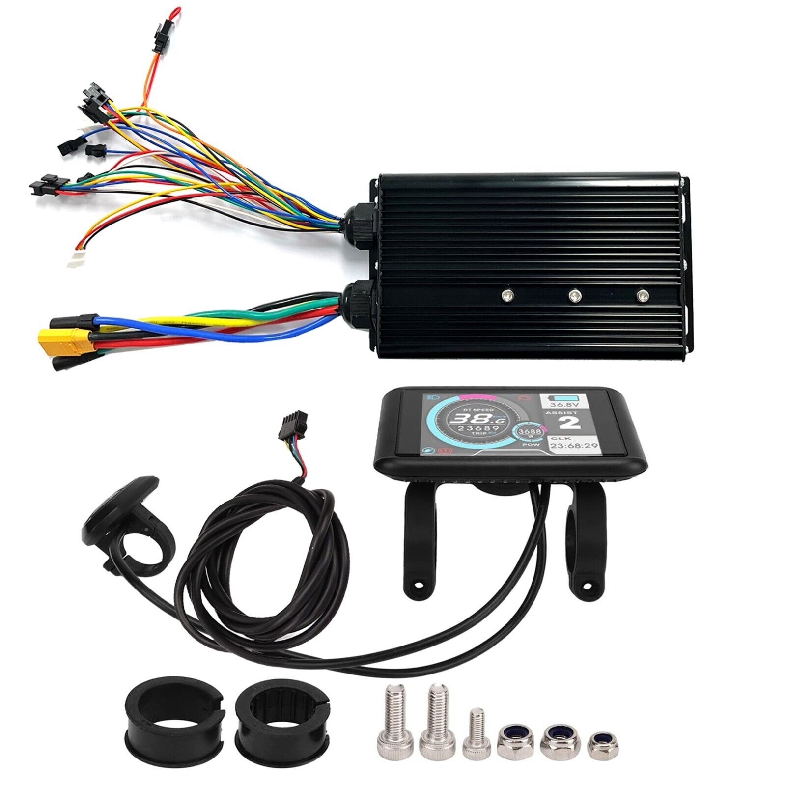 EBike 80A 3000W Motor Controller+ UKC1 Display Kits for Electric Bicycle Bike