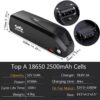 UPP 36V 48V 52V 60V20Ah Lithium ion Battery For eBike Electric Bicycle W/Charger - Image 8