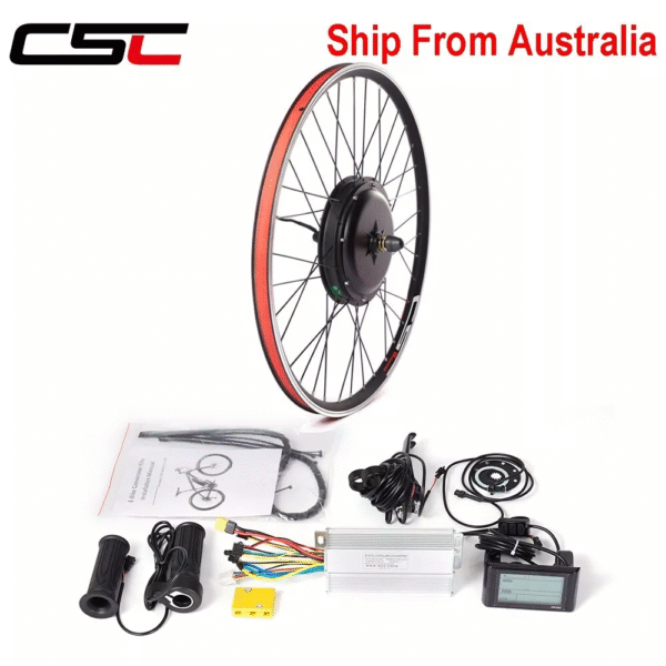 CSC 48V e-bike wheel 1000W 1500W 26in 27.5 29in Electric bicycle Conversion Kit - Image 7