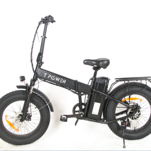 20" Ebike 48V 20Ah Lithium Battery 350W Motor 4'' Fat Tire Front Suspension fold