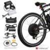 Voilamart 48V 1500W Electric Bicycle Conversion Kit LCD E-Bike 26" Rear Wheel