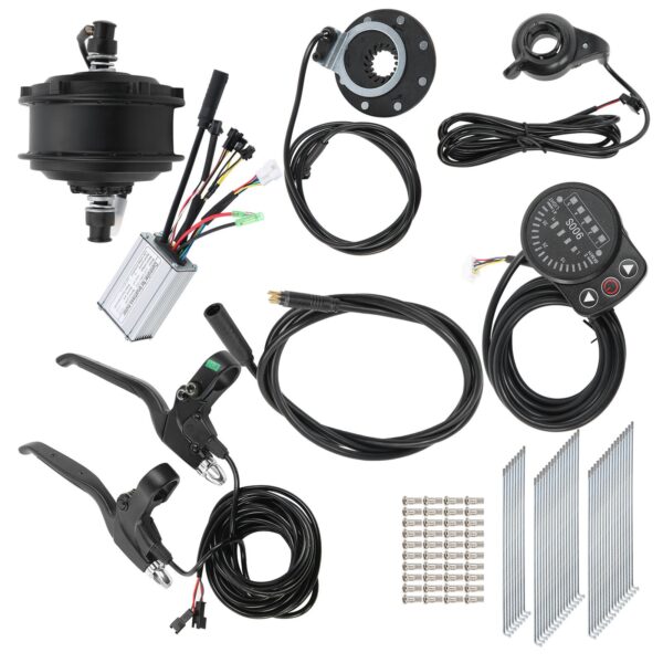 (Front Drive Motor)36V 250W Hub Motor EBike Conversion Kit With KT900S HH