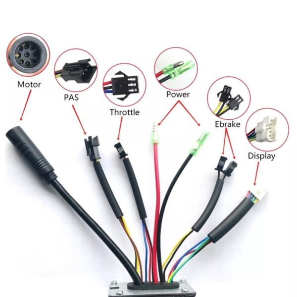 (Front Drive Motor)36V 250W Hub Motor EBike Conversion Kit With KT900S HH - Image 4