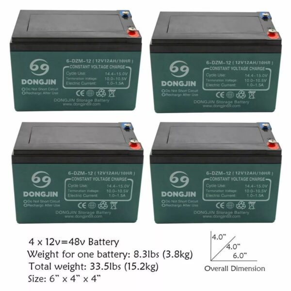 48V 1800W Electric Brushless Motor Controller Battery Kit Ebike Go Kart Quad ATV - Image 4