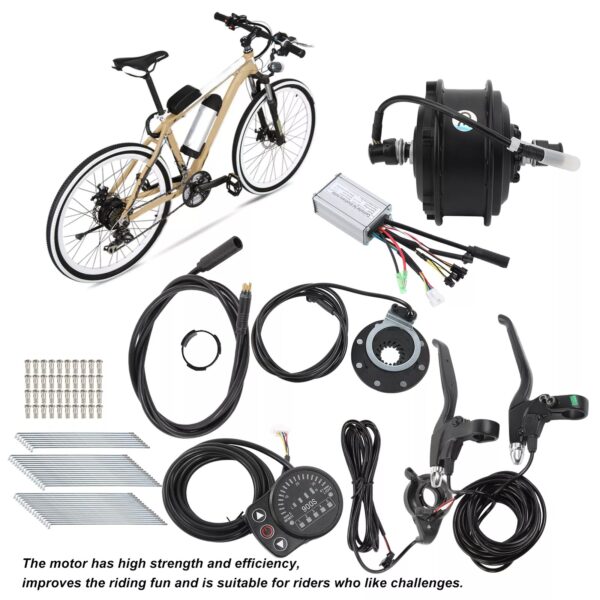 (Front Drive Motor)36V 250W Hub Motor EBike Conversion Kit With KT900S HH - Image 5