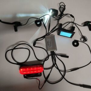 Ebike Conversion Kit with 700C High-Torque Rear Motor for Freewheel & Lights