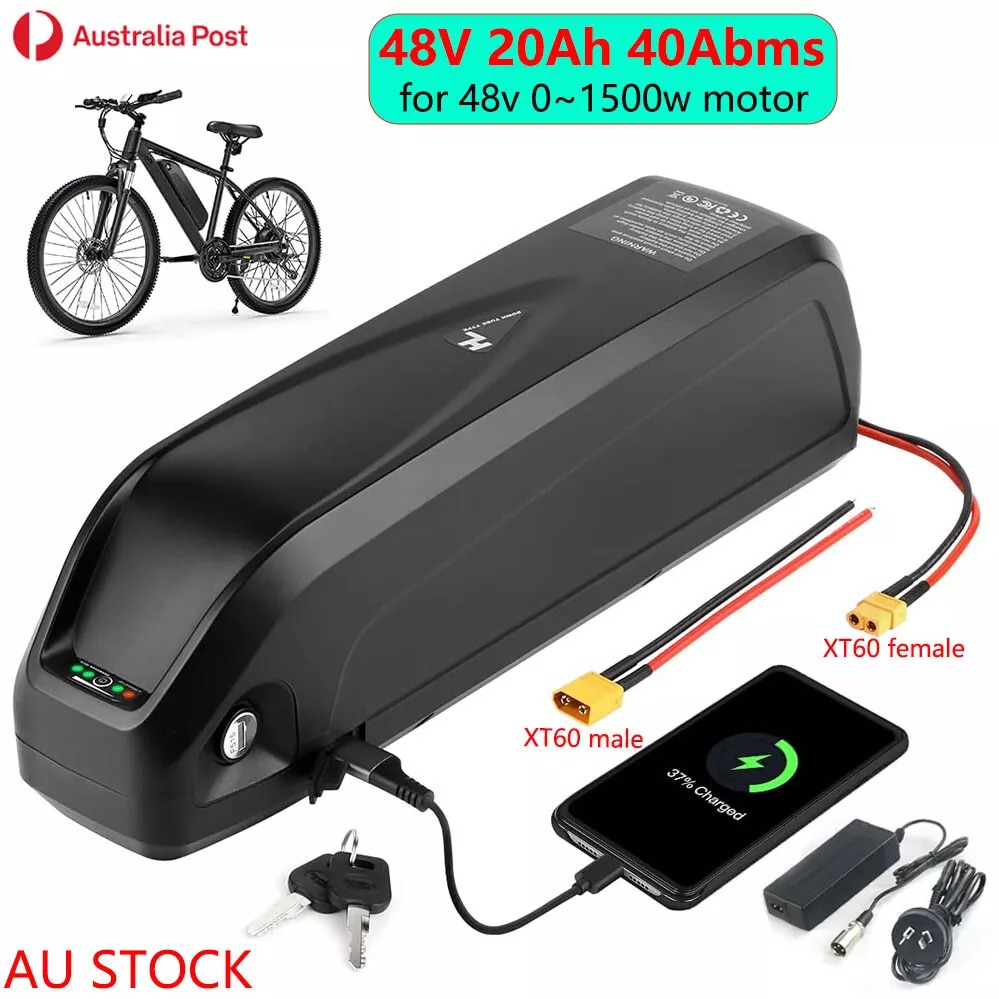UPP 36V 48V 52V 60V20Ah Lithium ion Battery For eBike Electric Bicycle W/Charger