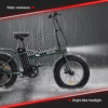 Everfit 20 Inch Folding Electric Bike eBike Urban City Bicycle Rechargeable - Image 6