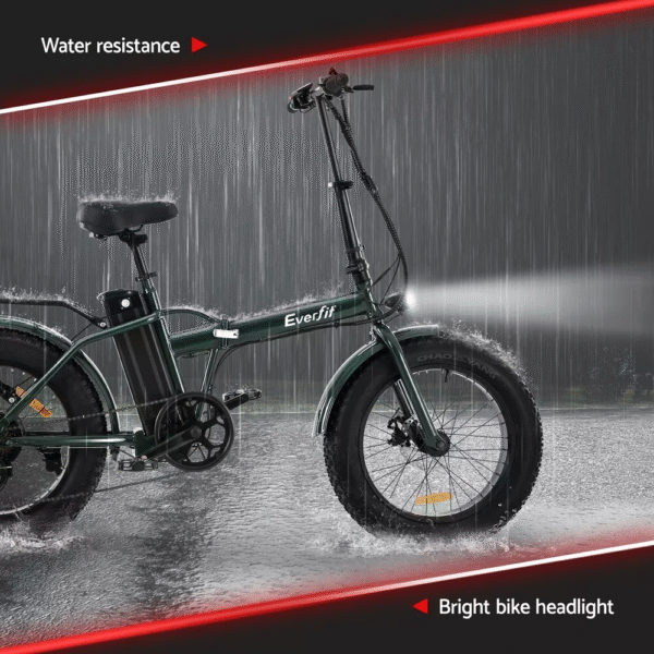 Everfit 20 Inch Folding Electric Bike eBike Urban City Bicycle Rechargeable - Image 6