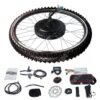 26" Electric Bicycle Motor Conversion Kit 48V 1500W Rear Wheel EBike w/LCD Meter