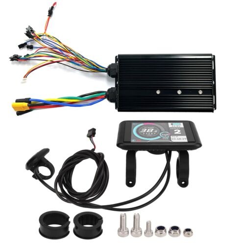 E-Bike 48V 72V 2000W 3000W 80A Dual Mode Ebike Controller + UKC1 Display