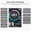 E-Bike 48V 72V 2000W 3000W 80A Dual Mode Ebike Controller + UKC1 Display - Image 6