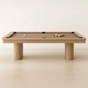 Oakridge Slate Pool Table – North American Oak Finish