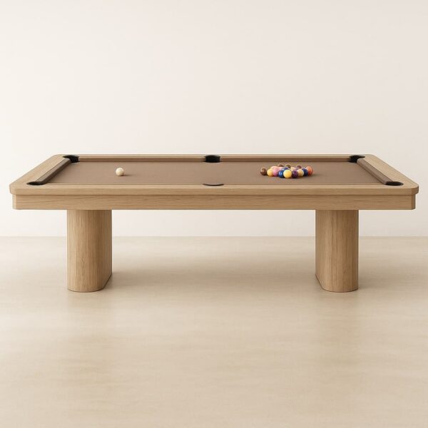 Oakridge Slate Pool Table – North American Oak Finish