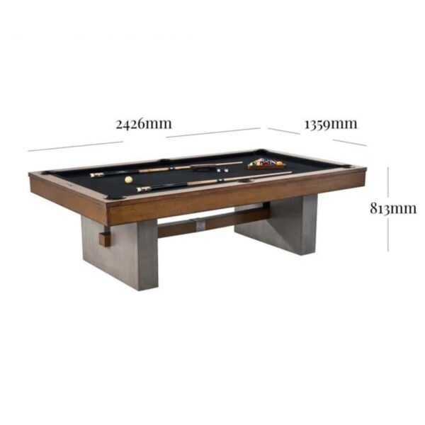 8FT Ellensbrook Pool Table - Image 2