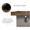8FT Ellensbrook Pool Table - Image 6