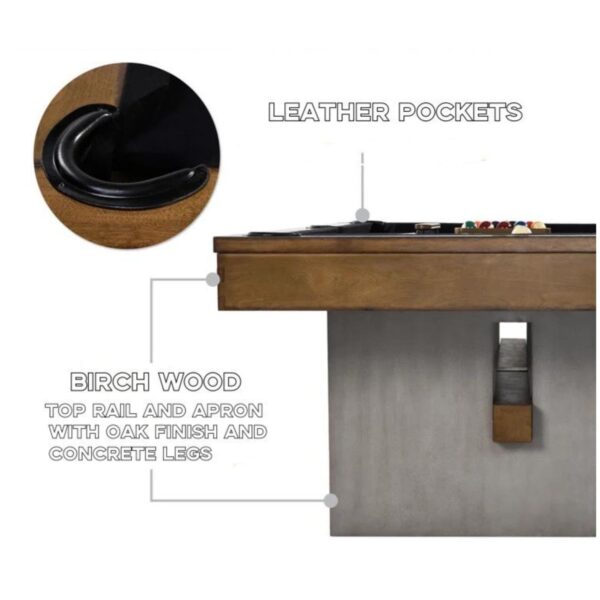 8FT Ellensbrook Pool Table - Image 6