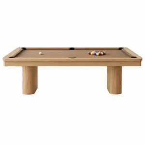 Oakridge Slate Pool Table – North American Oak Finish