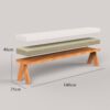 Ricardo Wood Matching Bench - Image 2