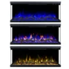 Aspen 3-Sided Electric Fireplace | 50", 60", 72", 84" Built-In Recessed 1500W - Image 7