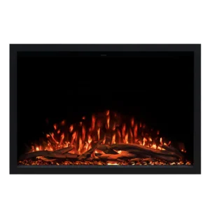 Nova Smart Recessed Electric Fireplace – App, Remote & Touch Control (26"–48")