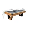 CUETIQ 9FT Black Marble Pool Table - Automatic Ball Return, 3-in-1 Multi-Function Design - Image 11