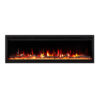 Nocturne 1500W 42 inch Built-in Recessed Electric Fireplace - Extra Slim - Image 3