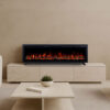 Lucerne 50 Inch 1800W Electric Fireplace – Recessed, Wall Mounted or Freestanding with Stand - Image 3