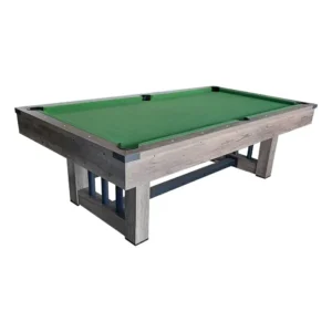 CUETIQ 8FT KD Pool Table Half KD Wood Black Design