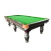 QUESLA 9FT Billiard Table - Solid Oak Frame, Bluestone Slate Surface, Durable Copper Pockets, Free Accessories Package - Image 2