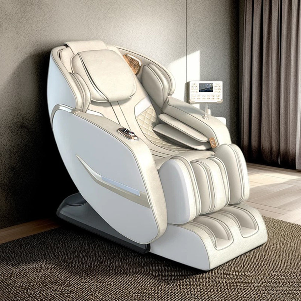 RELAXA MCZ1 Electric Massage Chair with Zero Gravity Recline - White 7 RELAXA MCZ1 Electric Massage Chair with Zero Gravity Recline - White - Image 7