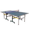 DOUBLE FISH K2 Indoor 15mm Blue Foldable Solo Play Table Tennis Pingpong Table-Bats Balls Net ITTF Approve - Image 2