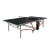 DOUBLE FISH 353 22mm Black Foldable Solo Play Indoor Table Tennis/Ping Pong Table - Bats Ball Net ITTF Approve - Image 2