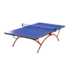 DHS T3088 15mm Indoor Blue Table Tennis Pingpong Table - Bats Balls Net - Image 2