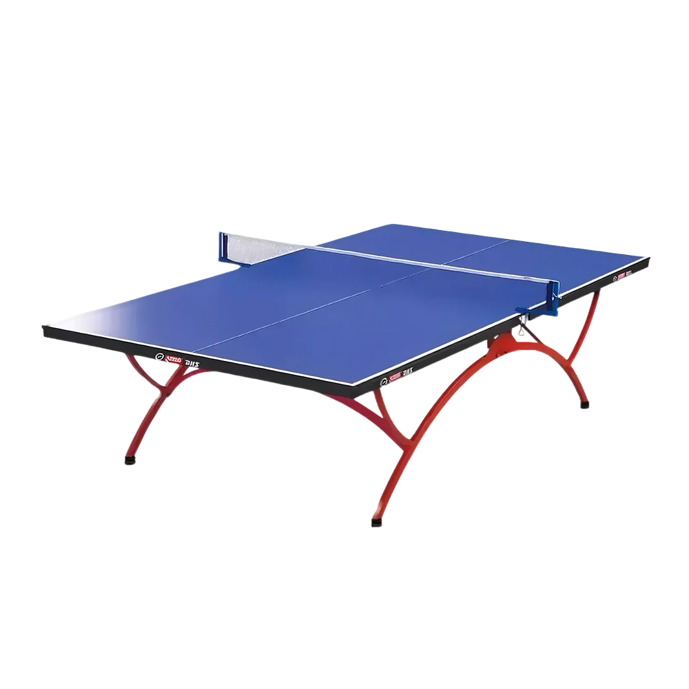 DHS T3088 15mm Indoor Blue Table Tennis Pingpong Table - Bats Balls Net 2 DHS T3088 15mm Indoor Blue Table Tennis Pingpong Table - Bats Balls Net - Image 2