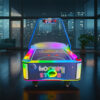 AIRMAX 8FT LED Air Hockey Table Office Hotel Event Roadshow Stylish Indoor Entertainment - Image 5