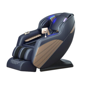 RELAXA- L27 SL Track Electric Massage Chair with Zero Gravity - Blue