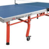 DOUBLE FISH 303 25mm Red&Blue Foldable Indoor Table Tennis/Ping Pong Table - Bats Ball Net ITTF Approve - Image 5