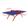 SUNNET PRO Size Upgraded Version Rainbow/Arc Frame Heavy Duty Outdoor Table Tennis/Ping Pong Table - Image 6