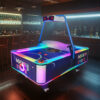 AIRMAX 8FT LED Air Hockey Table Office Hotel Event Roadshow Stylish Indoor Entertainment - Image 6