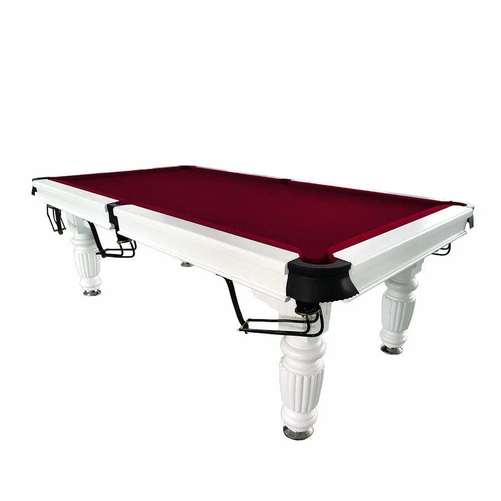 QUESLA 7FT Pool Table 2025 Classic Slate White